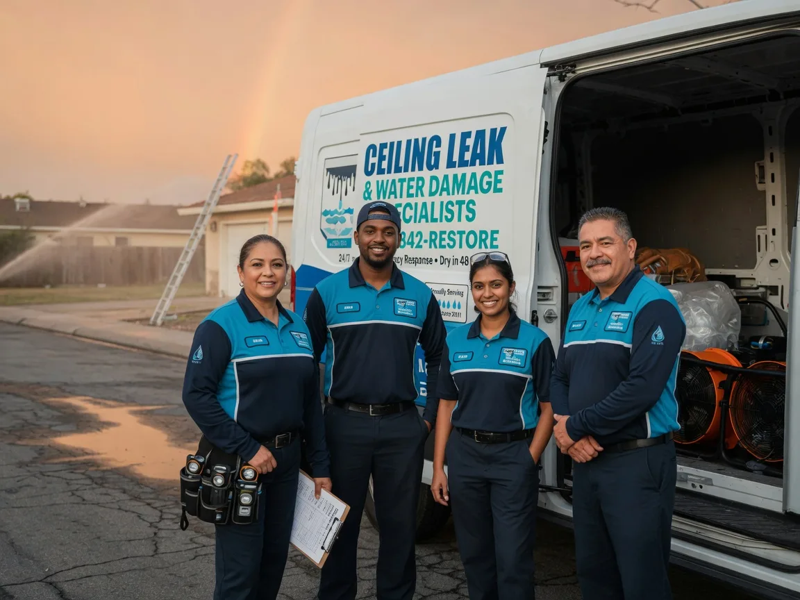 Ceiling Leak Cleanup company in Bolton, MA