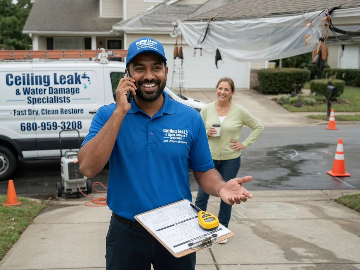 Ceiling Leak Cleanup Bolton, MA FAQs